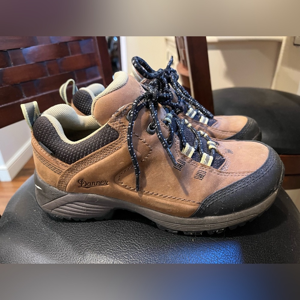 Danner Tan and Black Outdoor Footwear